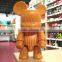 OEM 8''Cute Brick Bear Vinyl Toys/Kids Gift Vintage Wood Brick Bear Vinyl Toys/Custom Plastic Brick Bear Vinyl Toys Manufacturer
