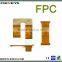 FPC copper flexible printed circuit membrane switches with LED strip and LCD