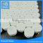2cm honed bianco carrara round marble mosaic tile