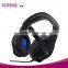 Professional over-ear wired stylish pc gaming headset with mic