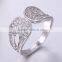 2016 Fashionable Silver Ring Cz Stone Silver Rings For Women