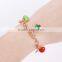 Wholesale online shop Christmas tree pendant bangle alloy chain jewelry fashion new kids Christmas Bracelet