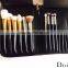 29pcs professional lady makeup brush holder case bag