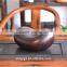 DARK WOOD aroma diffuser with led color changing lamp 2.8L, timing function
