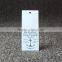 Top quality eco-friendly recycled paper clothing tags with clothing