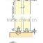 sliding door hardware for inner-hanging wardrobe