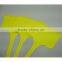Plastic Yellow Plant Marker T Label Nursery Garden Label