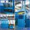 Vertical compactor for scrape tyre,waste bumper,rigid plastics,aluminum cans