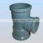 Welded reducing Tee pipe fitting