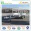 Heavy duty galvanized double axle box trailer with cage