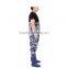 low MOQ custom made durable cheap camo waterproof pvc sheet coated polyester as backing chest high fishing wader