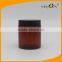 250ML Natural Face Beauty Cream Packaging PET Amber Plastic Cream Jar