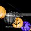 Halloween lanterns of parper lantern pumpkin hold electric lanterns