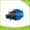 pp compression pipe fitting water fluid quick reducing tee pipe fitting for irrigation