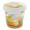 Food grade 1L round butter with IML logo plastic pot