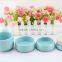 4 Tier Kitchen Accessories Customized Color Ceramic Mason Jar with lid