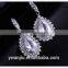 Wholesale Stock Small Order Fashion Women Top Grade Drip Zircon Earrings