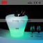 bar and club led glow illuminated plastic ice bucket GH206