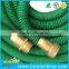 2016 New brass fitting retractable hose with green color