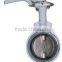 Blue Epoxy Coated Cast Iron Wafer Type Butterfly Valve