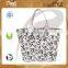 20 Oz Natural canvas tote Bag with zip closure