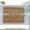 Natural eco-friendly square bamboo/wooden durable cutting board with good quality