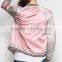 women clothing factory ladies shiny jacket satin bomber jacket