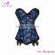Lover-beauty Slimming Waist Corset Women Blue Plus Size Undergarments