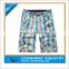 Wholesale mens checked 3/4 cargo shorts with 6 pockets