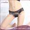 Wholesale female sexy hot lace transparent lingerie addicted panties