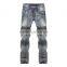 2016 new Casual men's fashion men's jeans brand new personality male personality hole jeans pants