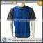 polyester blue mesh cusomized logo Europe hi vis vest