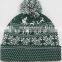 Christmas knitted baby santa fit custom acrylic hat