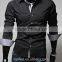 Hot product for 2015 latest new style fashion boy's shirt with cheap factory price