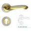 door lever handle on rose