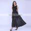 2016 Maxi Summer Plaid Women Dress New Long Organza day Dress Vestidos De Festa Satin Fashion style black women dresses