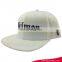BIJLMER famous brand flat embroidery 100%white acrylic baseball cap
