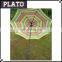 High quality fashional umbrella outdoor beach rainbow umbrella for sale