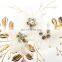 Jewelry Accessory Headband Enchanted Floral Bridal Hair Vine Floating Pearl Hairgrips Convertible Hair Vine Women Headpiece Prom