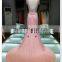 Red/Pink Elegant Ladies Long Evening Dress