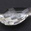 Machine cut 38mm crystal drop stones for chandelier parts