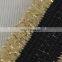 Fashionable fringes ribbon trim with gold lurex for garment accessories