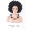 Factory price popular side part natural scalp wig kinky hair wig