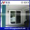 ISO9001 no distortion 60mm pvc sash white laminated glass pvc bathroom door price