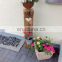 Chinese supplier antique rusty heart shaped garden flower pots for sale