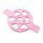 Customize Silicone Loving Heart Shaped Fried Egg Ring Omelette Egg Ring Pancake Poach Mold