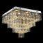 Popular Crystal ceiling lamp Chandelier LED Decorated Chandeliers for hotel hall and villa living room