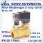 GOGO Normally Closed 2 way Pilot Diaphragm Brass electric 12v dc 24V 220V water pneumatic Solenoid Valve 1" BSP 25mm PX-25 NBR