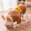 Pet fat dog Jacket Bulldog puppy Clothes Knit sweater Overcoat with letter VOICE