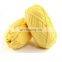 Free sample dyed 100% cotton yarn price for hand knitting 28colors